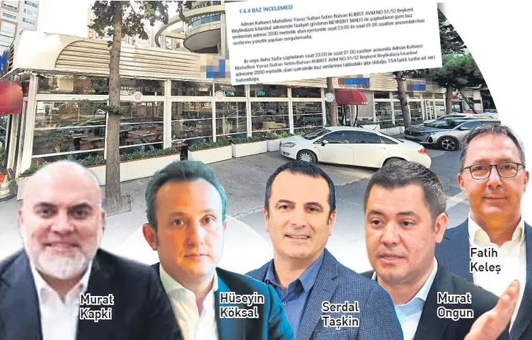 SON DAKİKA | İşte rüşvet çarkının merkez üssü! Beylikdüzü’ndeki kafede 154 kez yolsuzluk için toplandılar