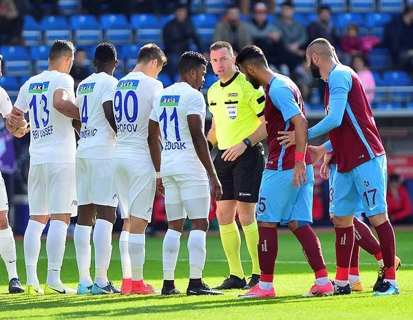 Kasımpaşa - Trabzonspor maçından kareler