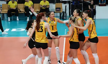 Vakıfbank set vermeden galip!