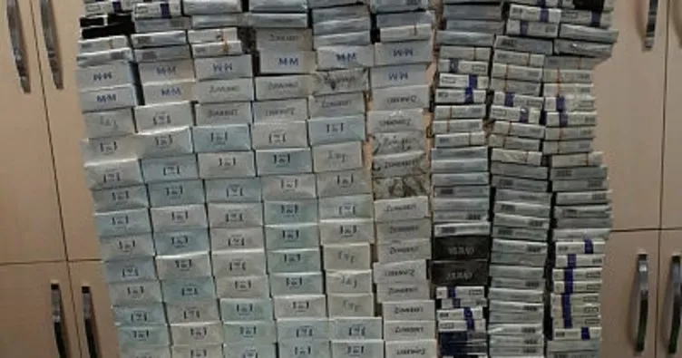 Elazığ’da bin 940 paket kaçak sigara ele geçirildi