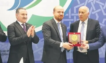 Filistin Özel Hizmet Ödülü Bilal Erdoğan’ın