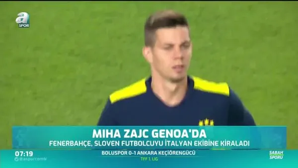 Miha Zajc Genoa'da