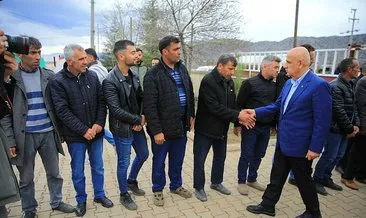 Bakan Kirişci, Ekinözü’nde vatandaşlarla bayramlaştı