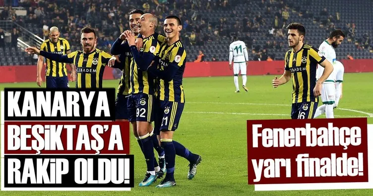 Fenerbahçe, Türkiye Kupası’nda yarı finale yükseldi