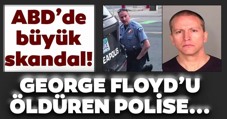 Amerika’da büyük skandal! George Floyd’un ölümüne neden olan polise emekli ikramiyesi...