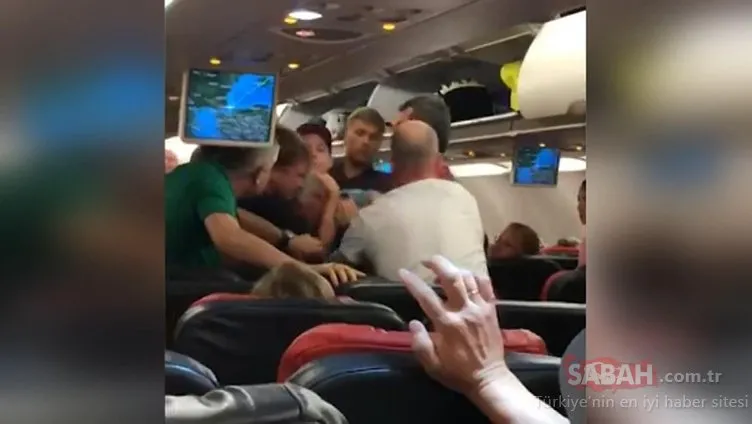 İstanbul’dan Rusya’ya gidecek uçakta Rus yolcular kavga etti