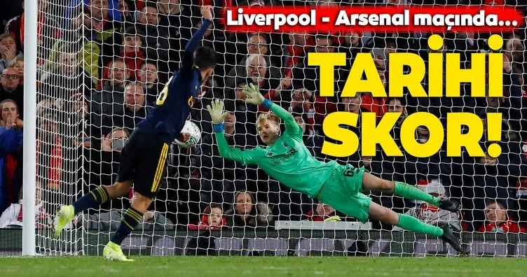 Anfield Road’da tarihe geçecek 90 dakika! Liverpool: 5 - Arsenal: 5