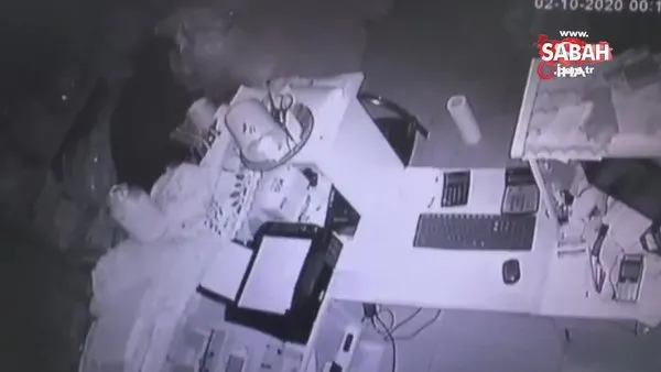 İş yerinin duvarını delip milyonluk vurgun yapan hırsızlar böyle yakalandı | Video