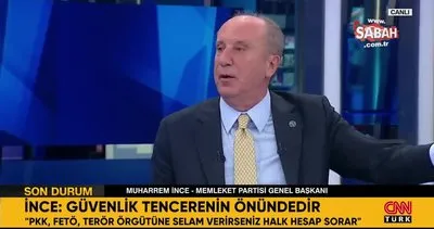 Muharrem İnce’den muhalefete tepki ’PKK’ya FETÖ’ye selam verirsen halk hesabını sorar’