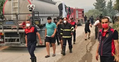 Antakya’da orman yangını büyüyor #hatay