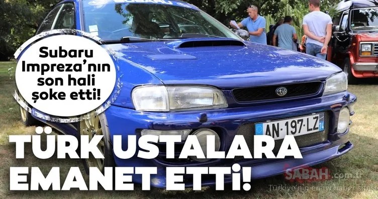 Eski model Subaru Türk ustalara emanet edildi! Sonuç inanılmaz!