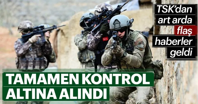TSK'dan son dakika Afrin açıklaması: Bütün köyler kontrol altına alındı