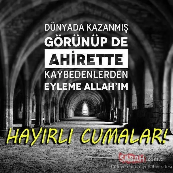 En güzel ve anlamlı resimli Cuma mesajları burada! İşte en güzel resimli ve resimsiz Cuma sözleri