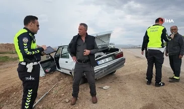 Kırıkkale’de iki otomobil çarpıştı: 2 yaralı