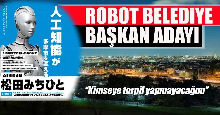 Robot belediye başkan adayı