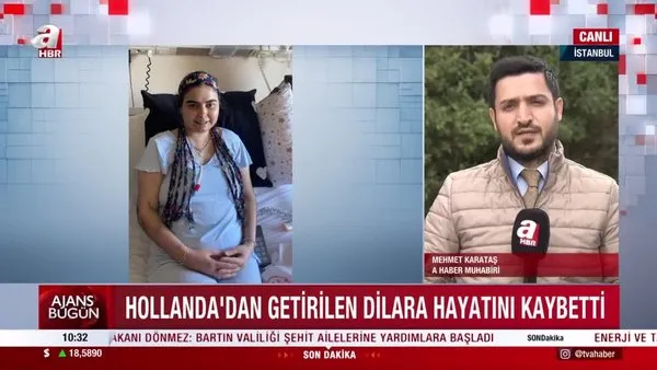 Hollanda’dan Türkiye'ye getirilen Dilara Şahin 8,5 aylık yaşam savaşını kaybetti | Video
