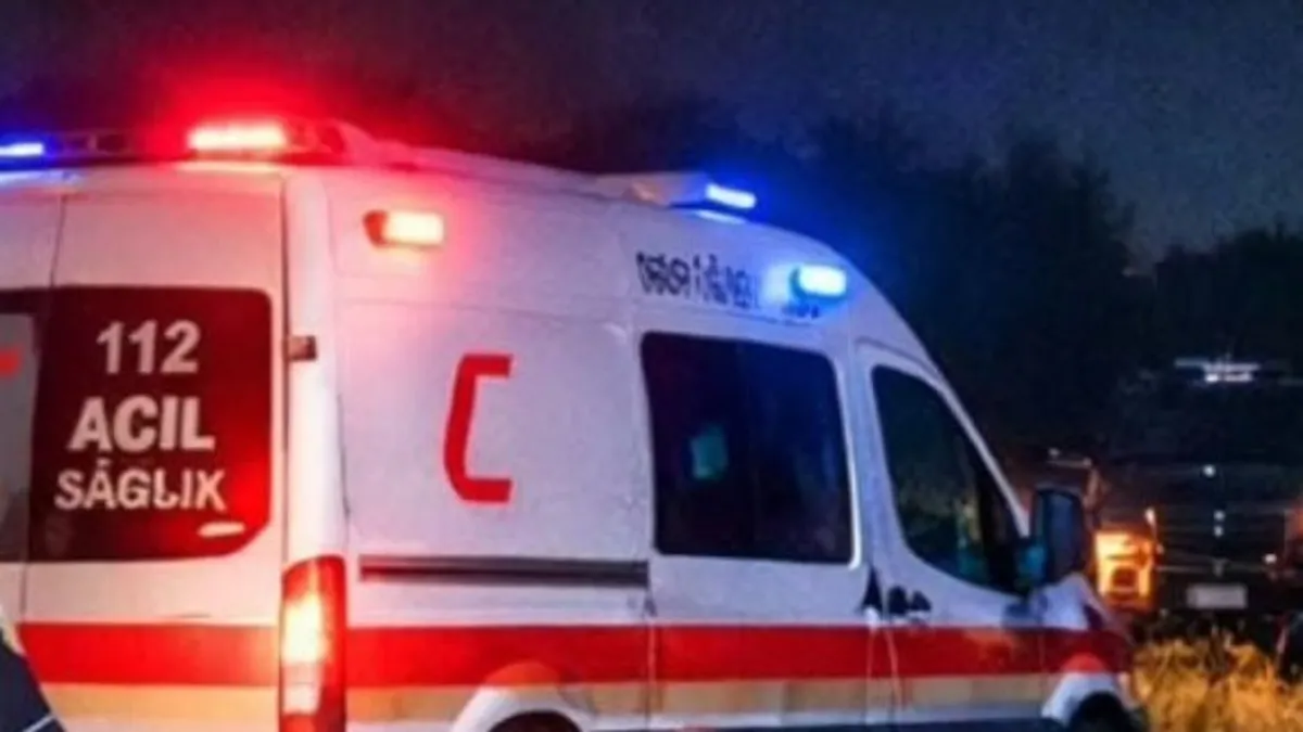 Antalya Manavgat'ta domuz avı sırasında yaşanan trajik kazanın ardından olay yeri incelemesi yapan jandarma ekipleri.