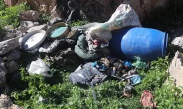 Van’da PKK’lı teröristlere ait mühimmat ve malzemeler ele geçirildi