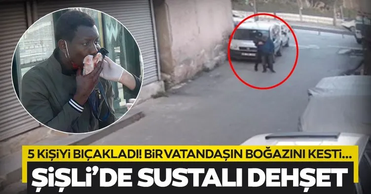 SON DAKİKA: İstanbul’da sustalı dehşet! 5 kişiyi bıçakladı