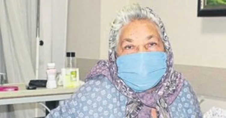 Yaşlı kadın 26 günde koronavirüsü yendi
