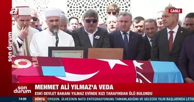 Eski bakan ve Trabzonspor Onursal Başkanı Mehmet Ali Yılmaz’a veda | Video