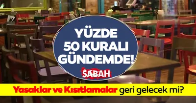 SON DAKİKA: Yüzde 50 kapasite kuralı gündemde! Omicron varyantı için yasaklar ve kısıtlamalar geri gelecek mi?