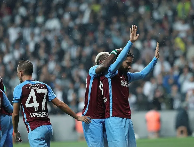 Beşiktaş-Trabzonspor maçından kareler