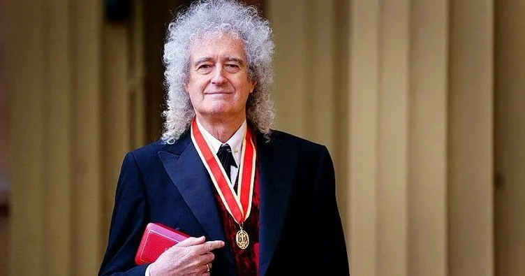 Queen’in gitaristi Brian May şövalye oldu