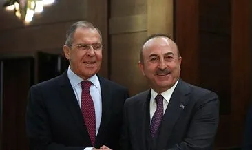 Bakan Çavuşoğlu, Lavrov ile görüştü