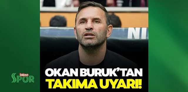 L’avvertimento della partita di Ankaragücü di Okan Buruk alla squadra!  “Finiamo il lavoro nel primo tempo”