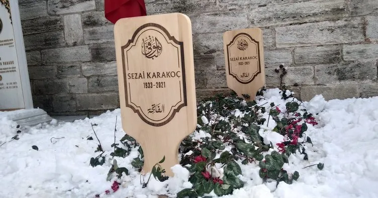 Usta şairin mezarını kaplayan beyaz örtü “Kar” şiirini akıllara getirdi