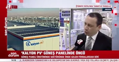 Ersan Tüfekçi, güneş paneli üretiminde öncü firma Kalyon PV’nin hedeflerini anlattı | Video