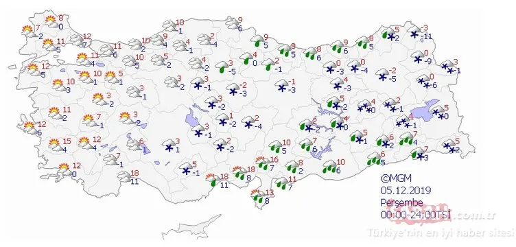 Meteoroloji’den son dakika hava durumu ve kar yağışı uyarısı yapıldı! Balkanlar üzerinden geliyor