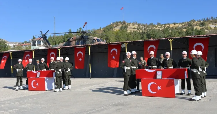 Şırnak’ta şehitler için askeri tören