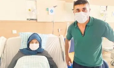 Hayat arkadaşına can oldu #konya