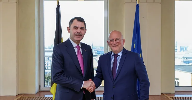 Bakan Kurum, Belçikalı mevkidaşı ile görüştü! İşbirliğimizi her alanda geliştirmeye hazırız