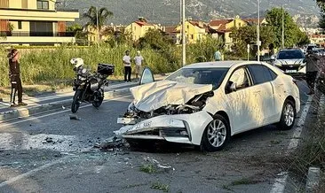 Fethiye'de otomobiller çarpıştı: 1 ölü, 3 yaralı #mugla