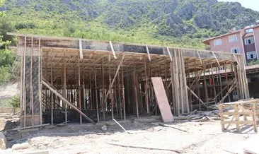 Yeşil Yenice Sosyal Tesisleri çalışmaları hızlandı Yeşil Yenice Sosyal Tesisleri çalışmaları hızlandı
