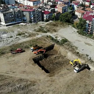 Trabzon da Millet Bahçesi nin yapımı için ilk kazma vuruldu