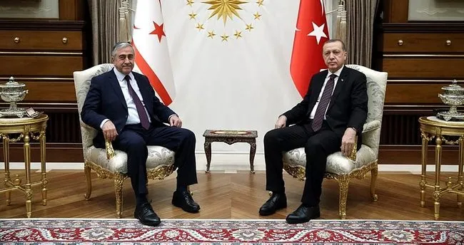 Cumhurbaşkanı Erdoğan, KKTC Cumhurbaşkanı Akıncı ile görüştü!