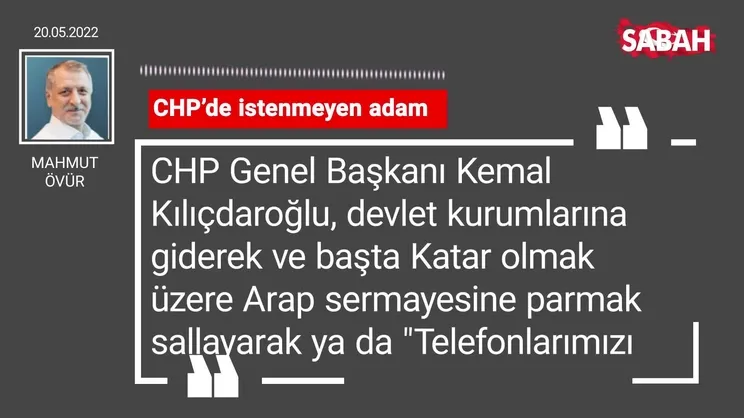 Mahmut Övür | CHP'de istenmeyen adam