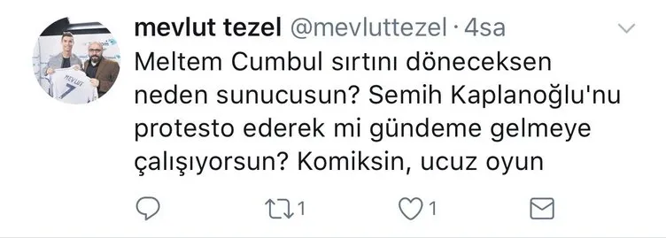 Meltem Cumbul'un Semih Kaplanoğlu'na kabalığına tepki çığ gibi!