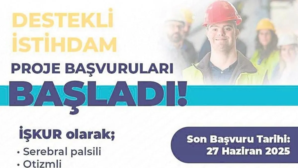 İŞKUR’dan özel ihtiyaçlı bireylere istihdam desteği İŞKUR’dan özel ihtiyaçlı bireylere istihdam desteği