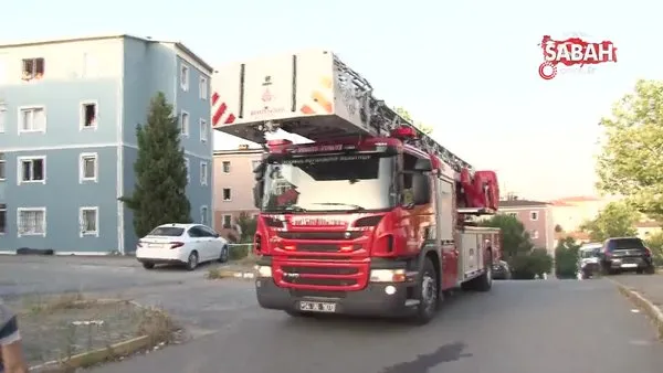 Kurtköy'de tartışan çift oturdukları evi yaktılar | Video