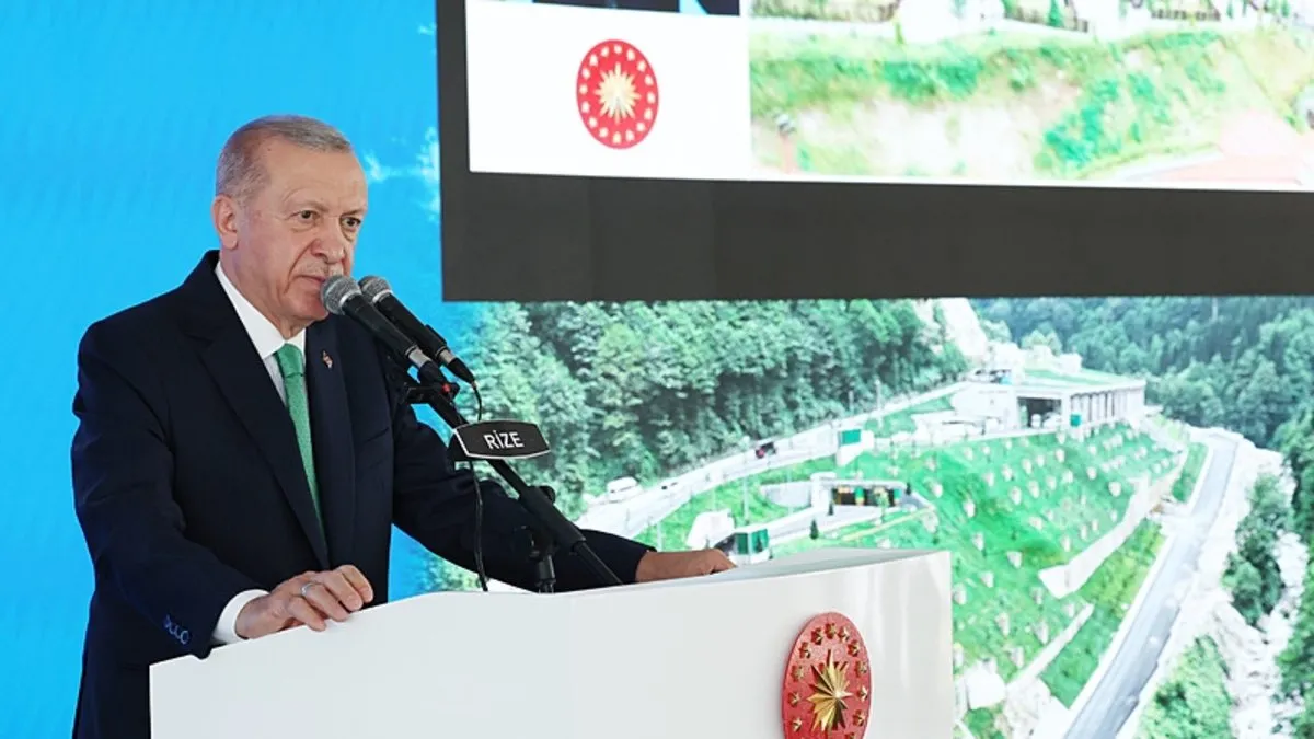 Başkan Erdoğan: Laf üretmiyoruz iş üretiyoruz! CHP ne borçlarına ne de sözlerine sadık