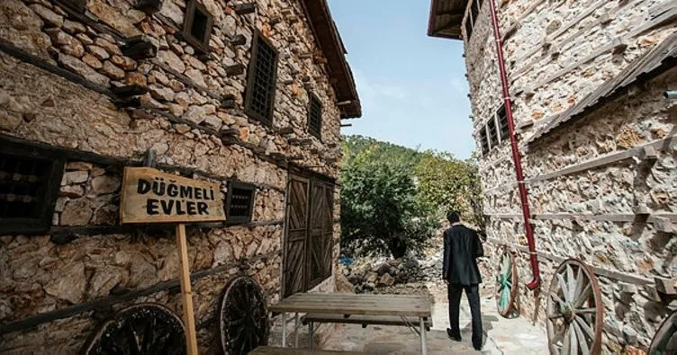 Antalya Düğmeli evler yeniden ayağa kaldırılıyor