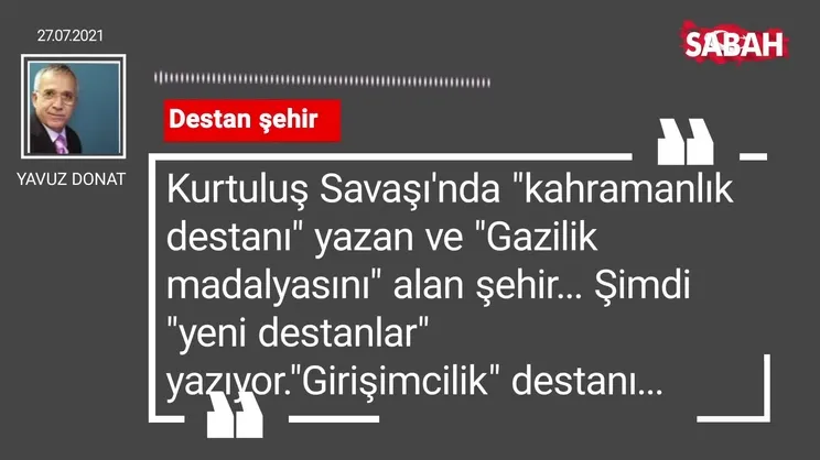 Yavuz Donat | Destan şehir