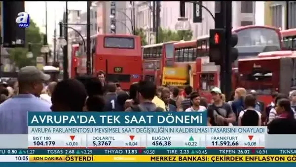 Avrupa tek saat uygulamasına geçiyor