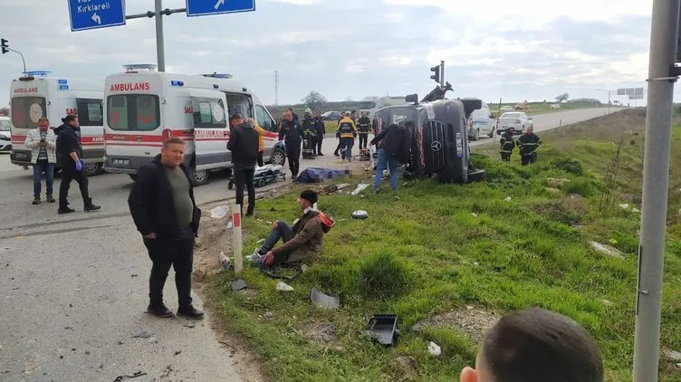 SON DAKİKA: Tekirdağ’da TIR dehşeti: 5 ölü çok sayıda yaralı!