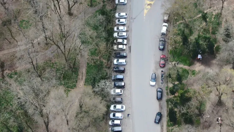 Son dakika: Koronavirüs uyarısını dinlemeyip Belgrad Ormanı'na akın ettiler